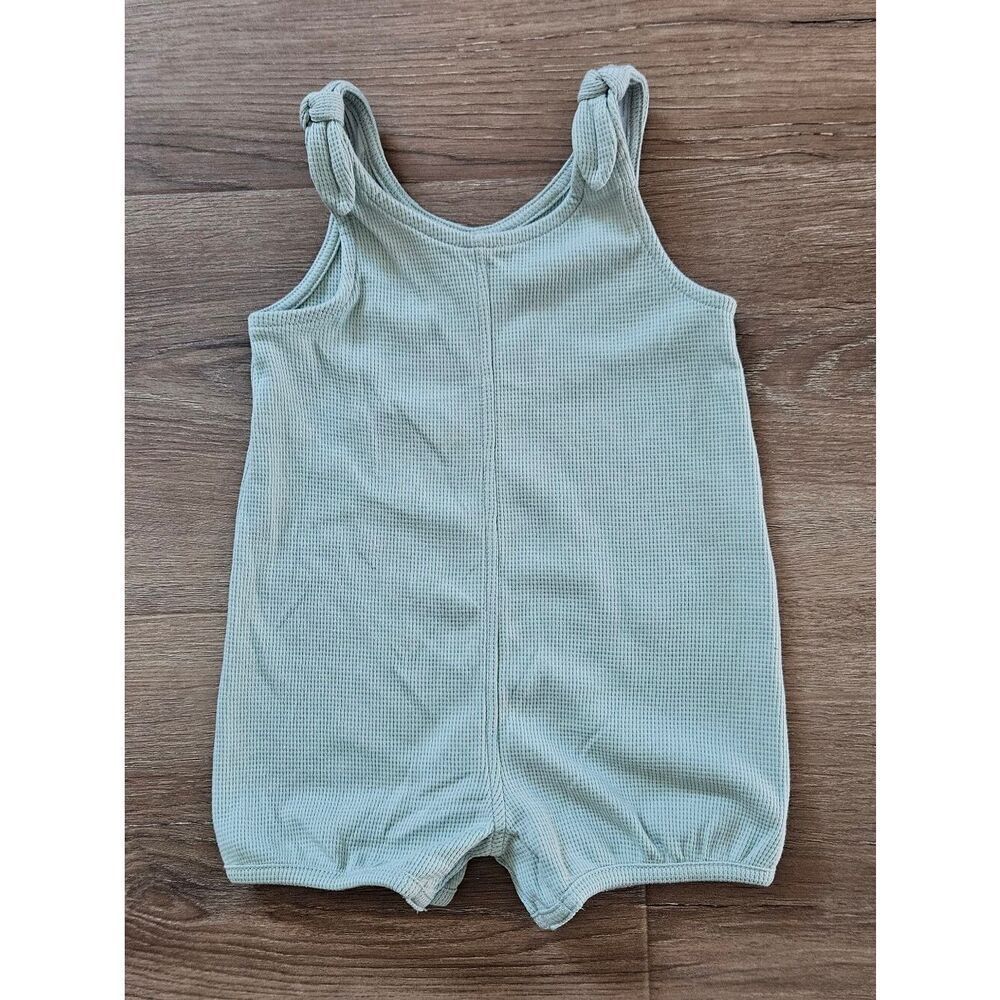 Carter's Baby Knit Romper in Sage Green Size 18m